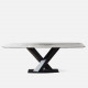 NORTON Sintered Stone Table, L130-220, Snow white NORTON Sintered Stone Table, L130-220, Snow white