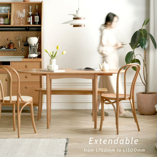 [SALE] NADINE Extendable Table, Oakwood