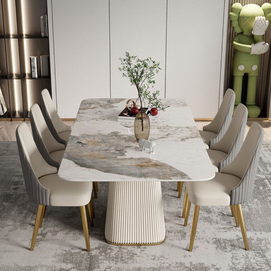 DINO Dining Table with Sintered Stone DINO Dining Table with Sintered Stone