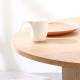 ADAMS Coffee Round Table, Oak, D80 ADAMS Coffee Round Table, Oak, D80