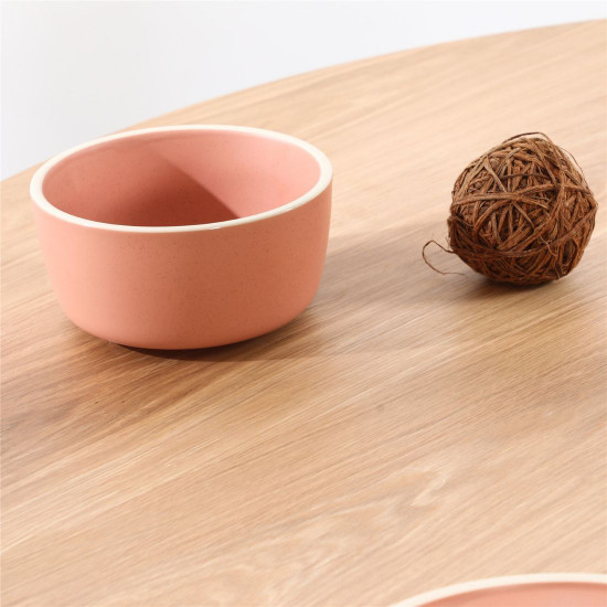 ADAMS Coffee Round Table, Oak, D80 ADAMS Coffee Round Table, Oak, D80