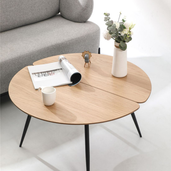 VIGGO Coffee Table, Oak, D78 [SALE]