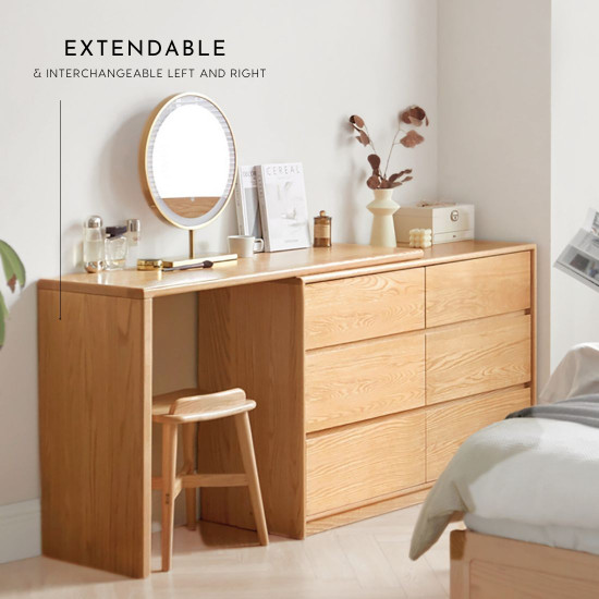 KIKO Dressing Table with Chest of drawers (extendable) [Last One Display]