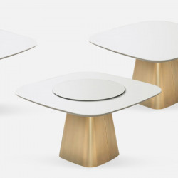 WILLOW Steel Squared Table