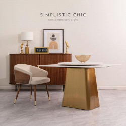 WILLOW Steel Squared Table L120 [1 left]