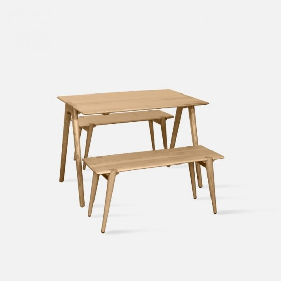 Minimal Table, Natural Ash, L110 Minimal Table, Natural Ash, L110