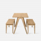 Minimal Table, Natural Ash, L110 Minimal Table, Natural Ash, L110