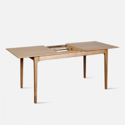SEN Extendable Table L160 extendable to 205, Ash [SALE]