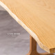 Live Edge Table, Walnut Brown, L130, L180