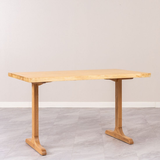 Live Edge Table, Natural Ash, L130-L180 Live Edge Table, Natural Ash, L130-L180