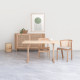 Live Edge Table, Natural Ash, L130-L180 Live Edge Table, Natural Ash, L130-L180