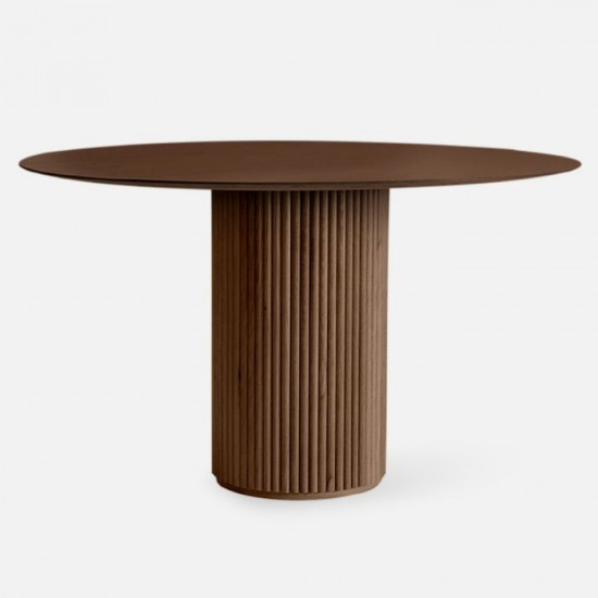 SEN Dining Round Table, Teak, D100 (1 left) SEN Dining Round Table, Teak, D100 (1 left)