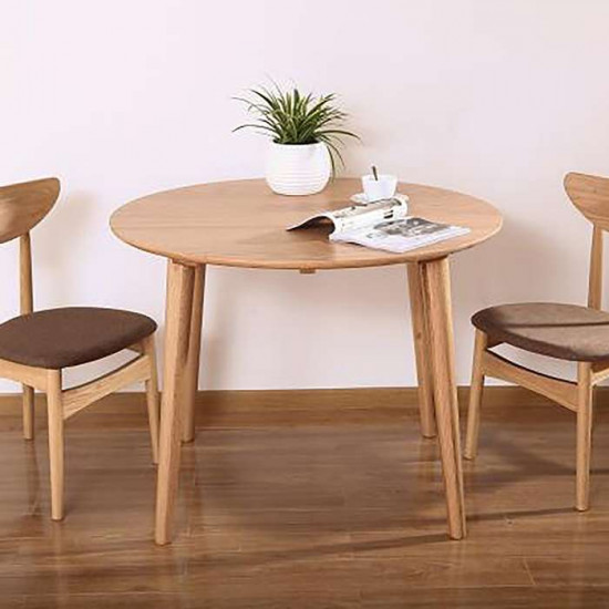 Solid Oak Round L70-L100 Solid Oak Round L70-L100