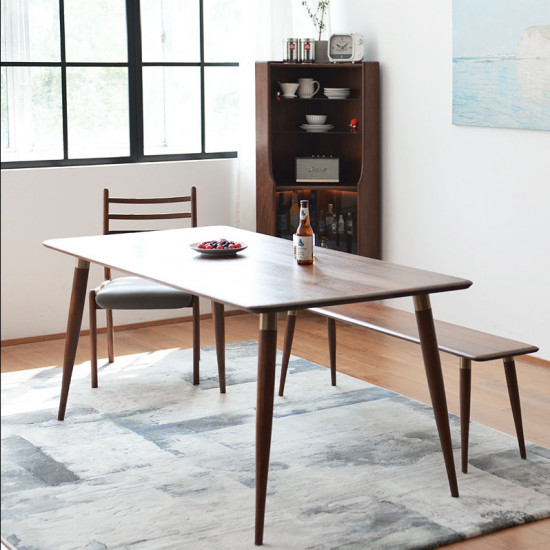 DANDY Dining Table, Natural Walnut I DANDY Dining Table, Natural Walnut I