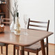DANDY Dining Table, Natural Walnut I DANDY Dining Table, Natural Walnut I