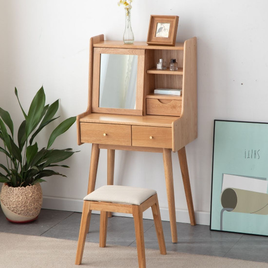 [SALE] DOLCH Dressing Table, Oak