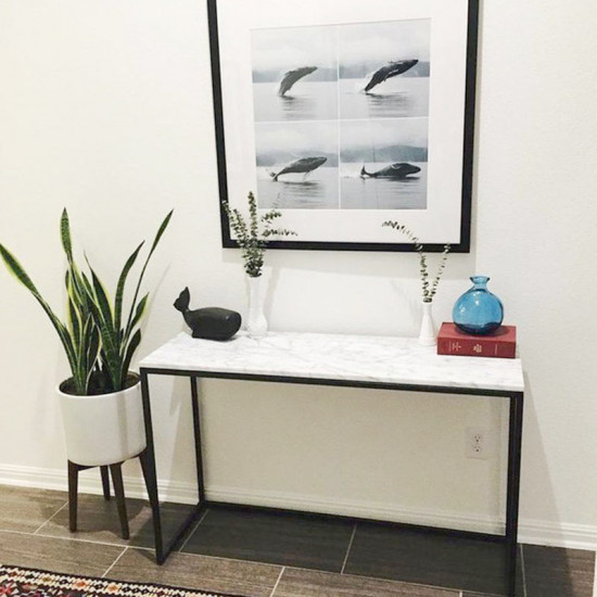SIMP Workdesk with Sintered Stone Top W900 SIMP Workdesk with Sintered Stone Top W900