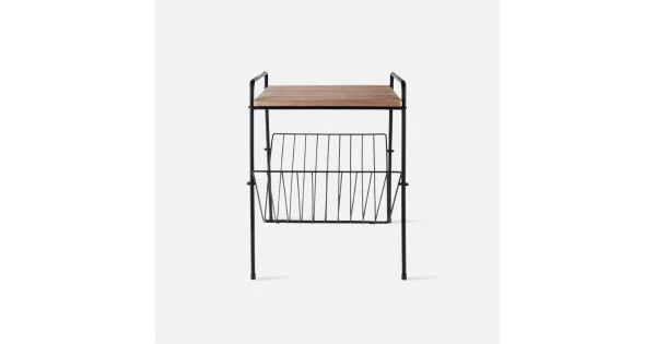 Table Side Pin Rack Side Table with rack small