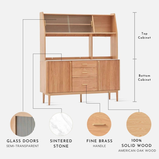 MODENA Side Table, L120 & L150