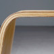Plywood Side Table L70, Oak Plywood Side Table L70, Oak