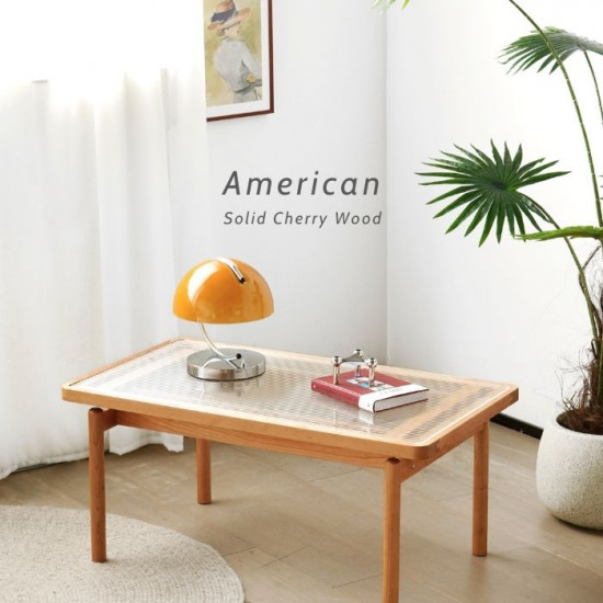 NAIDNE Glass Coffee Table L90/120 NAIDNE Glass Coffee Table L90/120