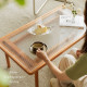 NAIDNE Glass Coffee Table L90/120 NAIDNE Glass Coffee Table L90/120