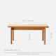 NAIDNE Glass Coffee Table L90/120 NAIDNE Glass Coffee Table L90/120