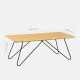 Willow Ash wood Veneer side table Willow Ash wood Veneer side table