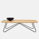 Willow Ash wood Veneer side table Willow Ash wood Veneer side table