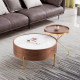 Willow storable round coffee table Willow storable round coffee table