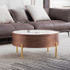 Willow storable round coffee table Willow storable round coffee table