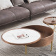 Willow storable round coffee table Willow storable round coffee table