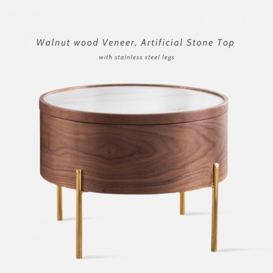 Willow storable round coffee table Willow storable round coffee table
