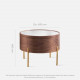 Willow storable round coffee table Willow storable round coffee table
