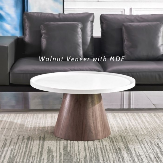 Willow Walnut Veneer coffee table