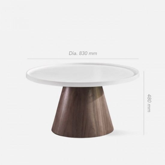 Willow Walnut Veneer coffee table Willow Walnut Veneer coffee table