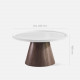 Willow Walnut Veneer coffee table Willow Walnut Veneer coffee table