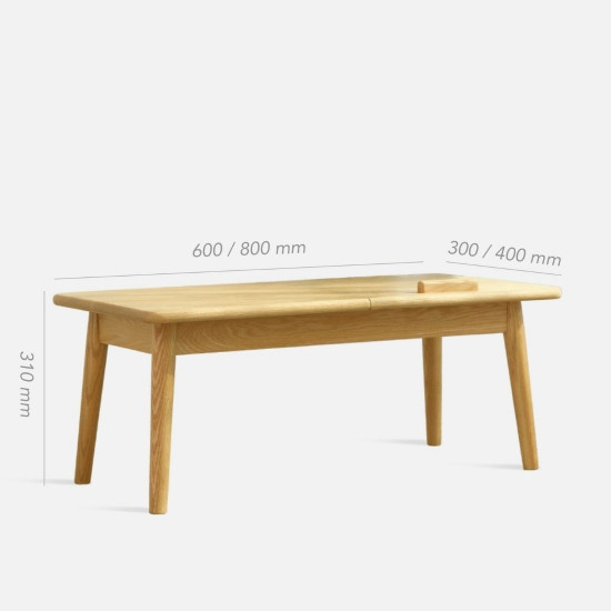 DOLCH Laptop Coffee table, Oak DOLCH Laptop Coffee table, Oak