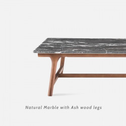 NOVA Natural Marble Square Coffee Table II
