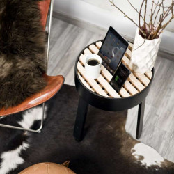 TRELLIS side table - Black [Display]
