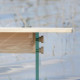 G Wood Bench, Ash [Display]