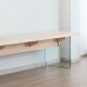 G Wood Bench, Ash [Display]