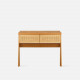 NADINE Rattan Workdesk, L90, Cherrywood (Last One) NADINE Rattan Workdesk, L90, Cherrywood (Last One)