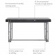 DINO Work-desk, L120-160 DINO Work-desk, L120-160