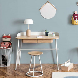 Desk Victor, White, W100