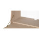 Wall Secretary Desk Gaston Oak 60 - Petrol Blue & White Wall Secretary Desk Gaston Oak 60 - Petrol Blue & White