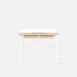 Desk Victor, White, W100