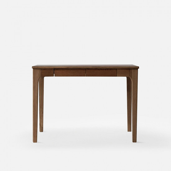 DANA Curved Work Desk L120, Walnut DANA Curved Work Desk L120, Walnut