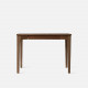 [SALE] DANA Curved Work Desk L100-140, Walnut