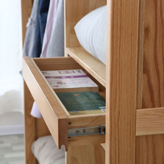 DOLCH Wardrobe W160/W180, Natural Oak DOLCH Wardrobe W160/W180, Natural Oak